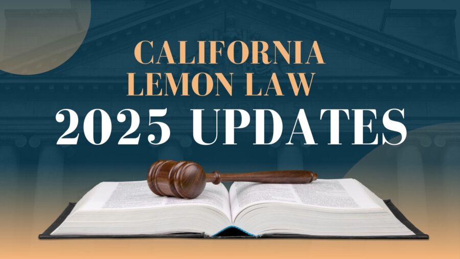 2025 California Lemon Law Updates